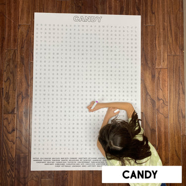 Candy Giant Word Search Puzzle